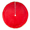 48" Red Cable Knit Tree Skirt