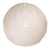 72" White Dupion Embroidered Tree Skirt