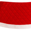 28“ Quilted Red Velvet Tree Collar