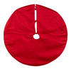 48" Burgundy & Gold Christmas Tree Damask Tree Skirt