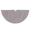 48" Silver Sequined Tree Skirt