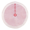 48" Red & White Faux Fur Tree Skirt