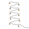 9' UL 10L Clear Diamond Star Connectible Light Set