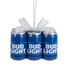 Budweiser® Bud Light 6-Pack Cans Ornament