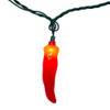 9' UL 10L Red Chili Pepper Connectible Light Set