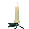 9' UL 10L White Candle Clip-On Connectible Light Set