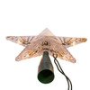 7" UL 10L Clear Star Tree Topper