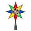 8“ UL 10-Light Multicolored Star Treetop