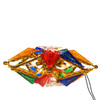 8" UL 10L 8-Point  Multicolored Star Treetop