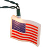 9' UL 10L USA Flag Light Set