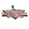 11" UL 20L Silver Snowflake Star Tree Topper