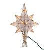 11" UL 10L Capiz Clear Star Tree Topper