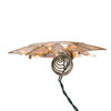 11" UL 10L Capiz Clear Star Tree Topper