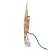 11" UL 10L Capiz Clear Star Tree Topper