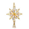 11“ UL 10-Light LED Capiz Star Treetop