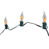 18' UL 10L Flicker Flame Candle Longer Light Set