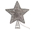 10" UL 20L Silver Star Tree Topper