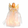 10“ UL 10-Light Gold and Ivory Angel Treetop