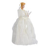 10" UL 10L Gold and Ivory Angel Tree Topper