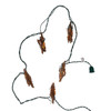 9' UL 10L Rattan Natural Star Light Set