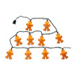 9' UL 10L Gingerbread Man Light Set