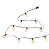 9' UL 10L Clear G40 Warm White LED Connectible Light Set