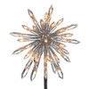 11.25“ UL 30-Light Crystal Snowflake Treetop