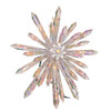 11.25“ UL 30-Light Crystal Snowflake Treetop