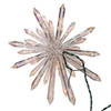 11.25“ UL 30-Light Crystal Snowflake Treetop
