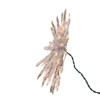 11.25" UL 30L Crystal Snowflake Tree Topper