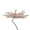 11.25" UL 30L Crystal Snowflake Tree Topper