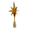 12.25“ UL 10L Gold Bethlehem Star Treetop