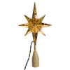 12.25“ UL 10L Gold Bethlehem Star Treetop