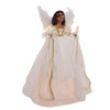 12" UL 10L African American Ivory and Gold Tree Topper