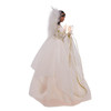 12" UL 10L African American Ivory and Gold Tree Topper