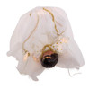 12" UL 10L African American Ivory and Gold Tree Topper