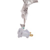 12" UL 10L African American Ivory and Gold Tree Topper