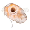 16" UL 10L White & Rosé Gold African American Angel Tree Topper