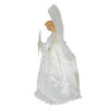 16" 7L LED Fiber-Optic Ivory Angel Tree Topper