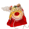 14" UL 10L Red & Green Angel Tree Topper