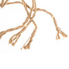 6' 72-Light Brown Burlap LED Rope Light