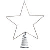 17.5“ Pre-Lit Metal Wire Lighted LED Star Treetop