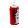 Budweiser® Glass Budweiser Can Ornament