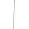 9.75' 200-Light Silver Nylon Canopy Light With Multicolor LED Lights