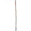 9.75' 200-Light Silver Nylon Canopy Light With Multicolor LED Lights