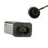 9.75' 200-Light Silver Nylon Canopy Light With Multicolor LED Lights