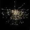 8' 240-Light Multifunction Warm White LED Starburst + Remote