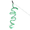 6.5' 240-Light Green Multi-Strand With Green LED Cascade Light