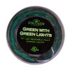6.5' 240-Light Green Multi-Strand With Green LED Cascade Light