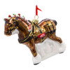 Budweiser® Glass Clydesdale Ornament